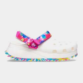 Sportscene Crocs women's hiker white/multicolour clog offer