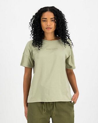 Rare earth women’s aura basic t-shirt