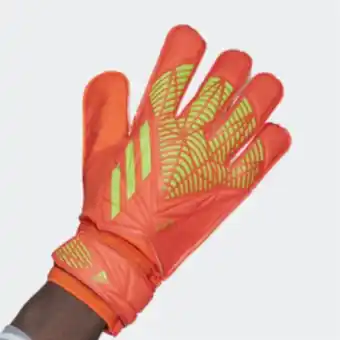 Totalsports Adidas predator edge training orange/green goalkeeper gloves offer