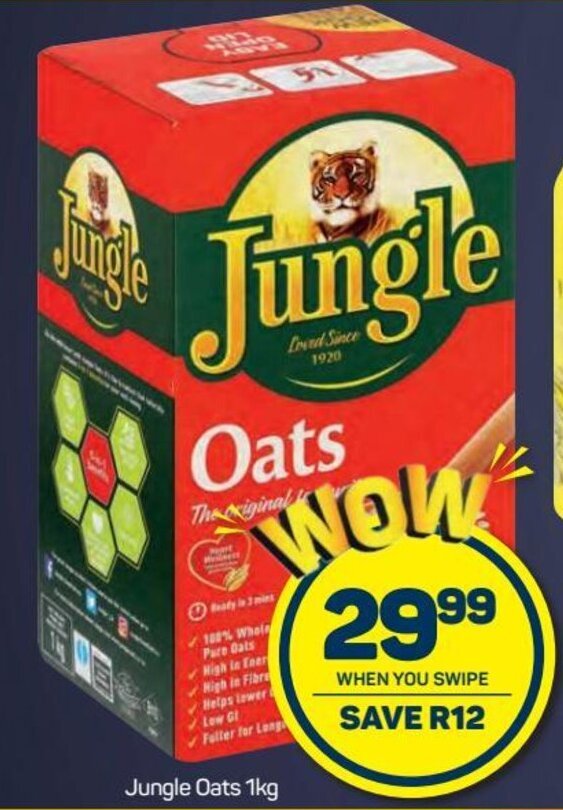 Jungle Oats 1kg offer at Pick n Pay Hypermarket