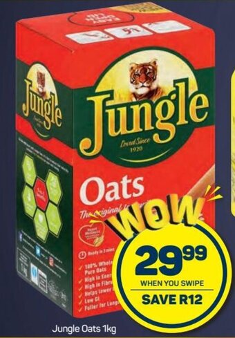 Pick n Pay Hypermarket Jungle Oats 1kg offer