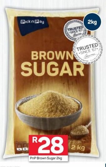 Pick n Pay Hypermarket PnP Brown Sugar 2kg offer