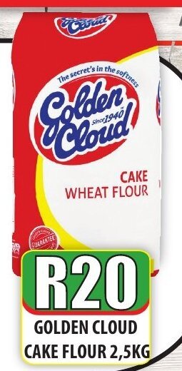 1UP Golden Cloud Cake Flour 2.5kg offer