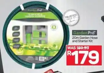 Pick n Pay Hypermarket GardenPro 20m Garden Hose and Starter Kit offer