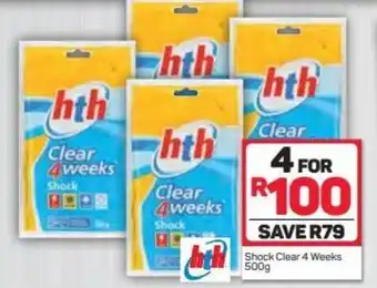 Pick n Pay Hypermarket Shock Clear 4 Weeks 4 x 500g offer