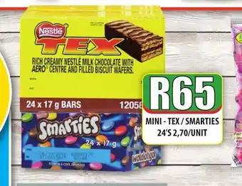 Mini-Tex / Smarties 24's