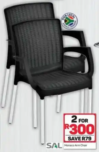 Pick n Pay Hypermarket Sal Monaco Arm Chair 2s offer