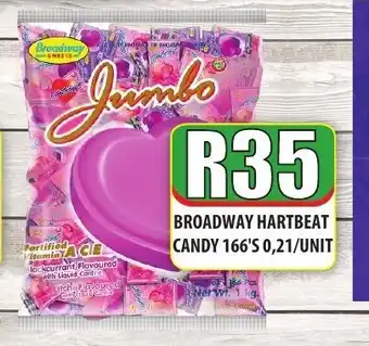 Broadway Hartbeat Candy 166's