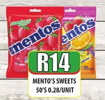 1UP Mento's Sweets 50's offer