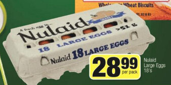 Spar Nulaid Large Eggs 18's offer