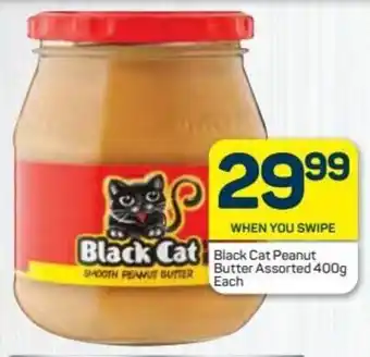 Black Cat Smooth Peanut Butter assorted 400g