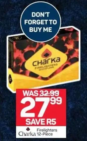 Pick n Pay Charka Firelighters 12-piece offer