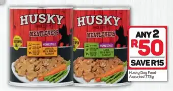 Pick n Pay Husky Dog Food Assorted 2 x 775g offer