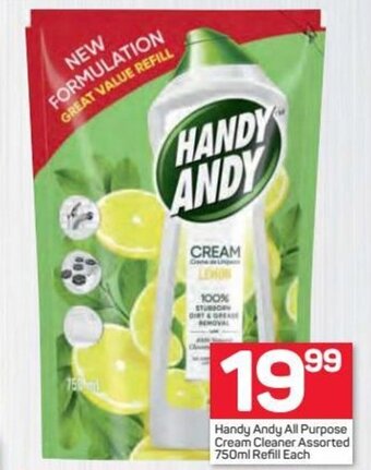 Pick n Pay Handy Andy All Purpose Cream Cleaner assorted 750ml offer