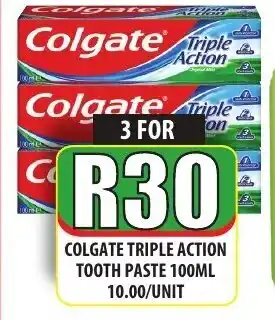 1UP Colgate Triple Action Tooth Paste 100ML offer