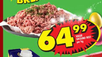 Shoprite Value Ground Beef offer