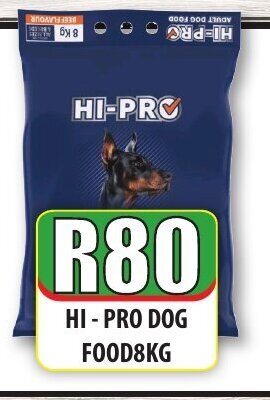 Hi Pro Dog Food 8Kg offer at 1UP