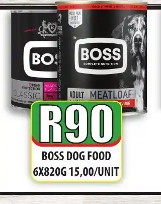 Boss Dog Food 6x820g