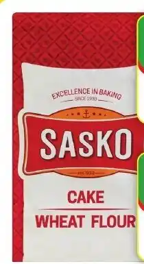 1UP Sasko Cake Flour 4x2.5KG offer