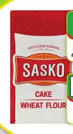 1UP Sasko Cake Flour 4x5KG offer