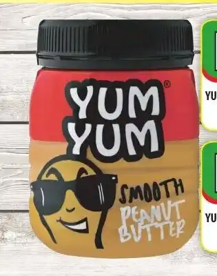 1UP Yum Yum Peanut Butter 6x400G offer