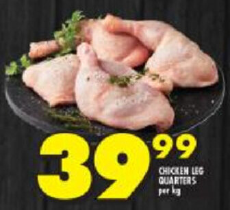 Shoprite Chicken Leg Quarters offer
