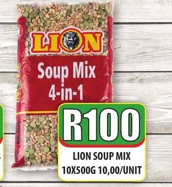 1UP Lion Soup Mix 10x500G offer