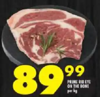 Prime Rib Eye On The Bone