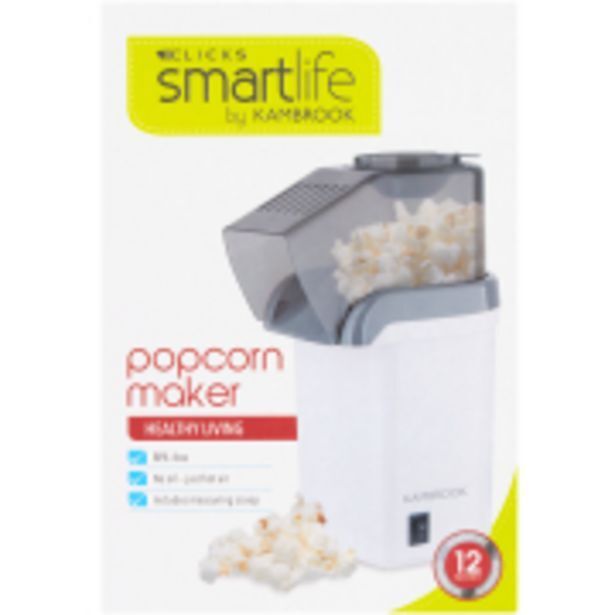 Smartlife popcorn maker offer at Clicks