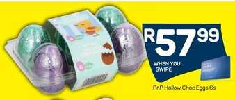 Pick n Pay PnP Hollow Choc Eggs 6s offer