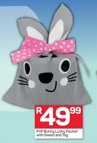 Pick n Pay PnP Bunny Lucky Packet with Sweet and Toy offer