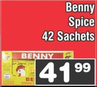 Advance Cash n Carry Benny Spice 42 Sachets offer