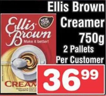 Advance Cash n Carry Ellis Brown Creamer 750g offer