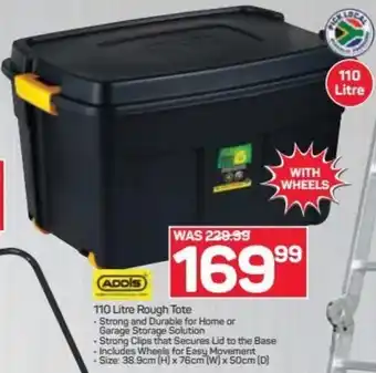 Pick n Pay Addis Rough Tote 110L offer