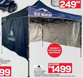 Pick n Pay Blue Mountain 3m x 3m Gazebo with Carry Bag offer