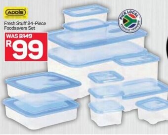 Addis Fresh Stuff 24-Piece Foodsavers Set