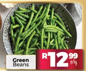 Take 'n Pay Green Beans p/kg offer