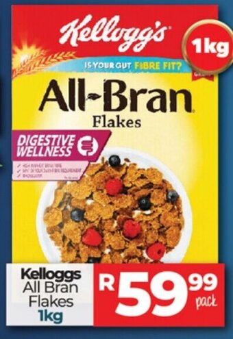 Take 'n Pay Kellogg's All Bran Flakes 1kg offer
