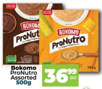 Take 'n Pay Bokomo ProNutro Assorted 500g offer