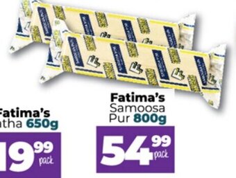 Take 'n Pay Fatima's Samoosa Pur 800g offer