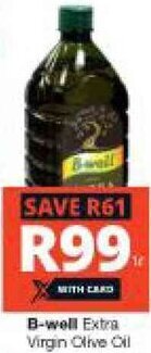 Checkers B-Well Extra Virgin Olive Oil offer