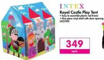 Makro Intex Royal Castle Play Tent offer