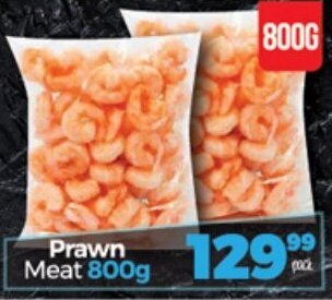 Take 'n Pay Prawn Meat 800g offer