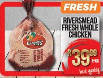 Take 'n Pay Riversmead Fresh Whole Chicken p/kg offer