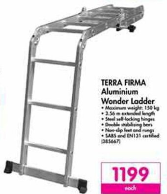 Makro Terra Firma Aluminium Wonder Ladder 150kg offer
