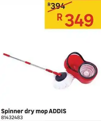 Leroy Merlin Spinner Dry Mop Addis offer