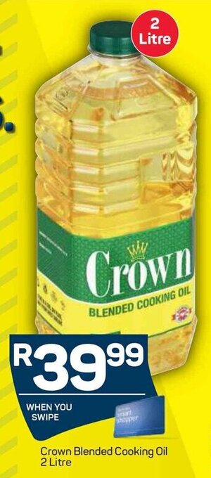 Pick n Pay Crown Blended Cooking Oil 2 Litre offer