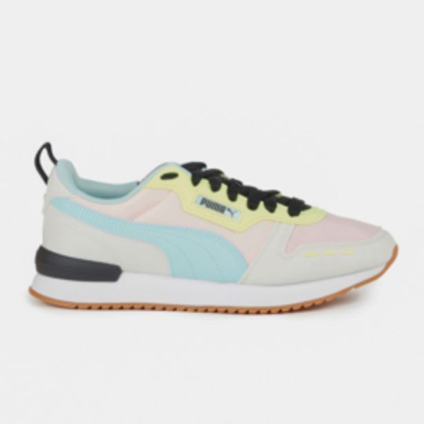 Puma women's r78 grey/blue sneaker offer at Sportscene