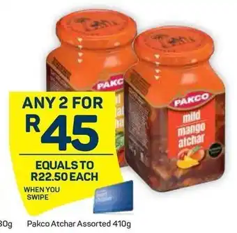 Pick n Pay Pakco Atchar Assorted 410g offer