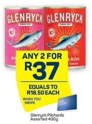 Glenryck Pilchards Assorted 400g